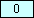 Blue - value 0