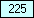 Blue - value 225