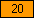 Orange - value 20