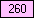 Pink - value 260