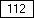 White - value 112