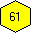 Yellow - value 61