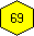 Yellow - value 69