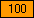 Orange - value 100