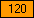 Orange - value 120