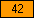 Orange - value 42