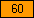 Orange - value 60