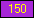 Purple - value 150