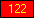 Red - value 122