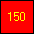 Red - value 150