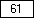 White - value 61