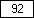 White - value 92