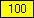 Yellow - value 100