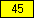 Yellow - value 45