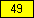 Yellow - value 49