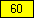Yellow - value 60