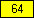 Yellow - value 64