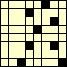 Possible arrangement of eight castles